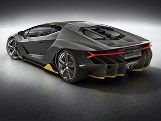 2016 Lamborghini Centenario I, чёрный, 500000000 рублей, вид 5