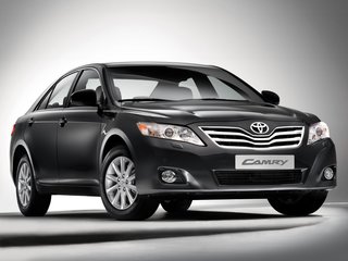 2010 Toyota Camry VI (XV40) Рестайлинг, чёрный, 1550000 рублей, вид 1