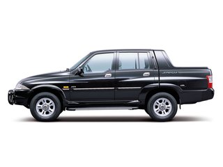 2004 SsangYong Musso Sports I Рестайлинг, серый, 500000 рублей, вид 2