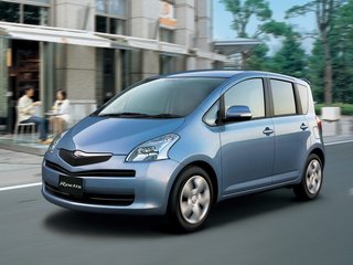 2008 Toyota Ractis I, чёрный, 750000 рублей, вид 1