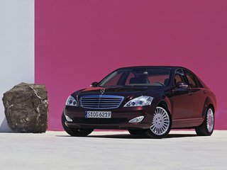 2007 Mercedes-Benz S-Класс 450 V (W221), серый, 1450000 рублей, вид 1