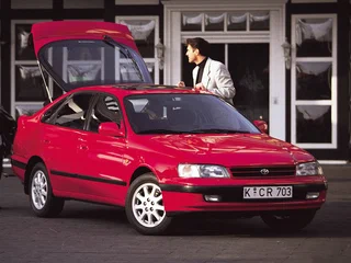 1995 Toyota Carina E, красный, 500000 рублей, вид 1