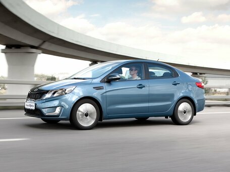 2015 Kia Rio III, чёрный, 1100000 рублей
