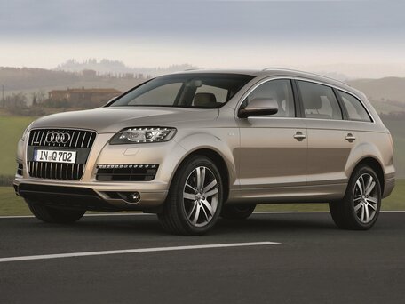 2012 Audi Q7 I (4L) Рестайлинг, серебристый, 2500000 рублей