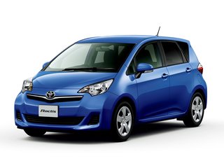 2014 Toyota Ractis II, белый, 850000 рублей, вид 1