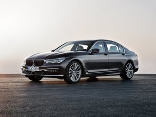 2017 BMW 7 серии Long 725Ld VI (G11/G12), чёрный, 3974000 рублей, вид 1