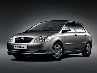 2004 Toyota Corolla IX (E120, E130), красный, 700000 рублей, вид 1