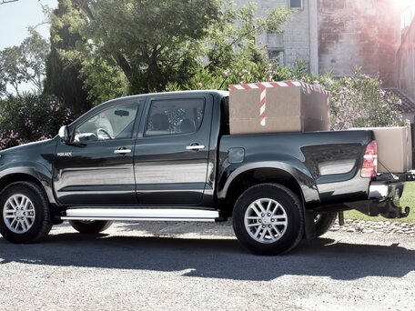 2014 Toyota Hilux VII Рестайлинг, серый, 2650000 рублей - вид 1