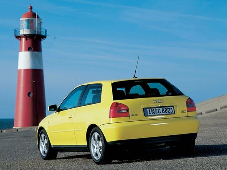 1996 Audi A3 I (8L), коричневый, 275000 рублей - вид 3