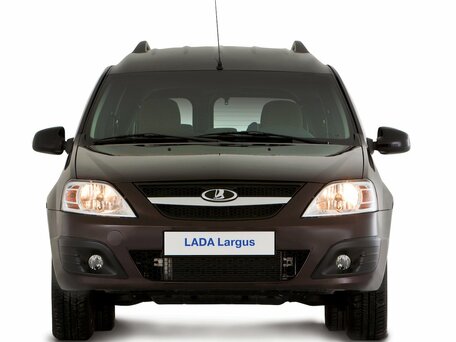2014 Lada (ВАЗ) Largus I, белый - вид 2