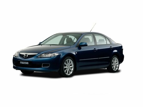 2005 Mazda 6 I (GG) Рестайлинг, чёрный, 900000 рублей