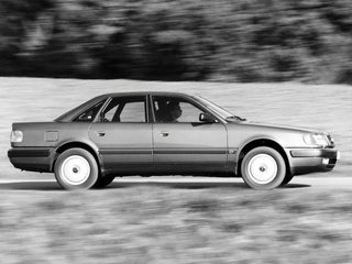 1991 Audi 100 IV (C4), белый, 100000 рублей, вид 3
