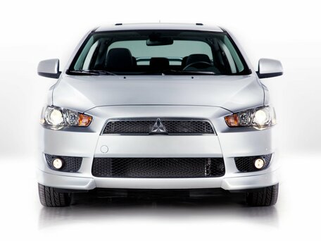 2007 Mitsubishi Lancer X, чёрный, 750000 рублей - вид 2