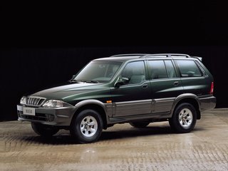 2002 SsangYong Musso I Рестайлинг, серый, 550000 рублей, вид 1