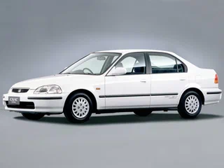 1997 Honda Civic VI, синий, 90000 рублей, вид 1