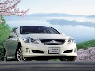 2011 Toyota Crown XIII (S200), чёрный, 850000 рублей, вид 3