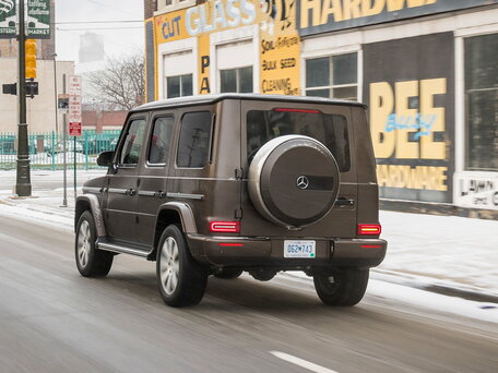 2021 Mercedes-Benz G-Класс 500 III (W463), чёрный - вид 3