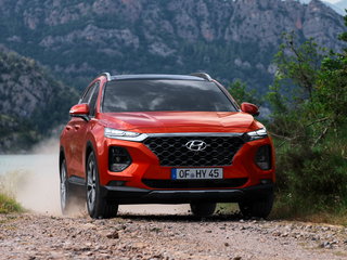2020 Hyundai Santa Fe IV, белый, 3890000 рублей, вид 4