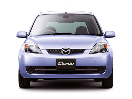 2005 Mazda Demio II (DY) Рестайлинг, чёрный, 400000 рублей - вид 1