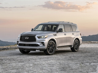 2020 Infiniti QX80 I Рестайлинг 3, чёрный, 7000000 рублей, вид 1