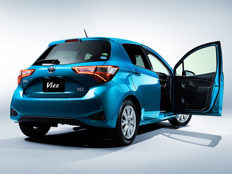 2018 Toyota Vitz III (XP130) Рестайлинг 2, фиолетовый, 1200000 рублей - вид 3
