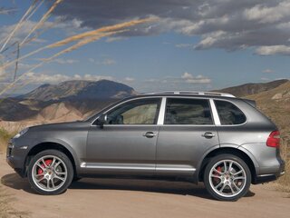 2009 Porsche Cayenne Diesel I Рестайлинг (957), синий, 1401000 рублей, вид 2
