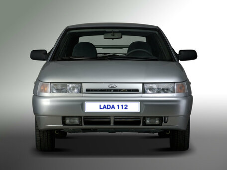 2007 Lada (ВАЗ) 2112, чёрный - вид 2