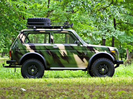2010 Lada (ВАЗ) 2121 (4x4) Рысь I Рестайлинг, коричневый - вид 1