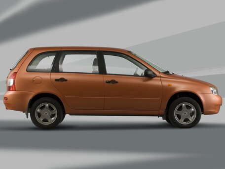 2012 Lada (ВАЗ) Kalina I, красный - вид 1