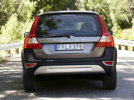 2008 Volvo XC70 II, синий, 1400000 рублей - вид 3