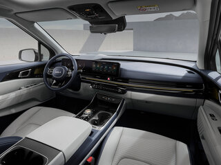 2026 Kia Carnival IV Рестайлинг, серый, 7280000 рублей, вид 5