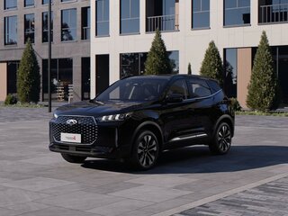 2025 Chery Tiggo 4 I Рестайлинг 2, чёрный, 2038000 рублей, вид 1