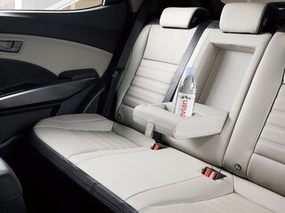 Центральный подлокотник заднего ряда с подстаканниками