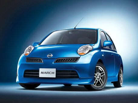 2008 Nissan March III (K12), бежевый, 450000 рублей - вид 3