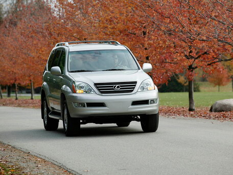 2003 Lexus GX 470 I, синий, 1850000 рублей - вид 3