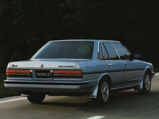1984 Toyota Mark II V (X70), белый, 480000 рублей, вид 4