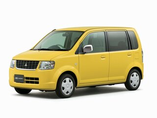 2008 Mitsubishi eK Wagon II, чёрный, 460000 рублей, вид 1