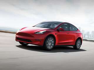 2021 Tesla Model Y Long Range I, белый, 4950000 рублей, вид 1