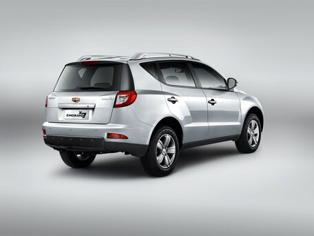 2015 Geely Emgrand X7 I, белый - вид 3