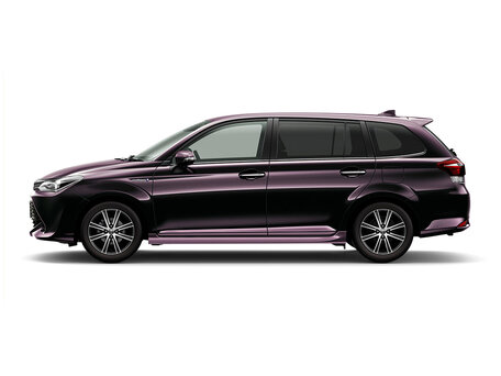 2017 Toyota Corolla Fielder XI (E160, E170, E180) Рестайлинг 1, чёрный, 1350000 рублей - вид 1