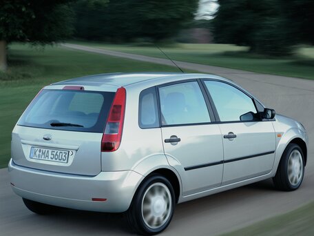 2006 Ford Fiesta Mk5, фиолетовый - вид 3