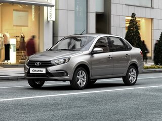 2018 Lada (ВАЗ) Granta I Рестайлинг, белый, 490000 рублей, вид 1