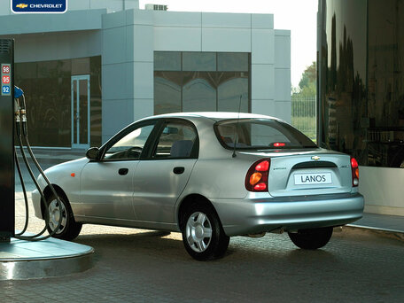 2006 Chevrolet Lanos I, красный - вид 3