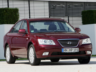 2008 Hyundai Sonata V (NF) Рестайлинг, фиолетовый, 959999 рублей, вид 1