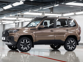 2026 Lada (ВАЗ) Niva Travel I Рестайлинг, чёрный, 1437900 рублей, вид 2