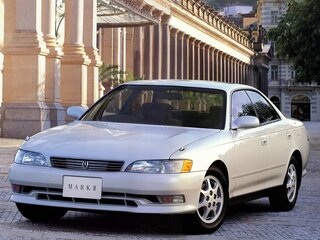 1996 Toyota Mark II VII (X90), серый, 450000 рублей, вид 2