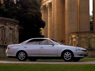 1996 Toyota Mark II VII (X90), серый, 450000 рублей, вид 3