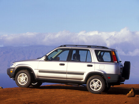 1998 Honda CR-V I, белый, 550000 рублей - вид 1