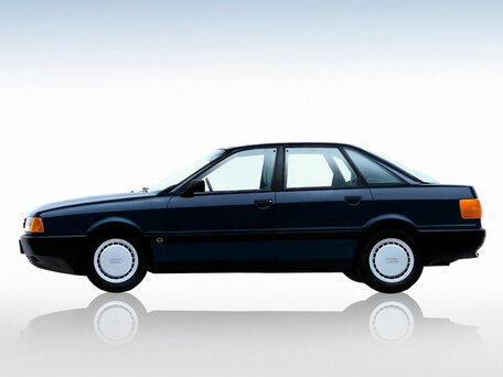 1989 Audi 80 IV (B3), синий, 150000 рублей - вид 1