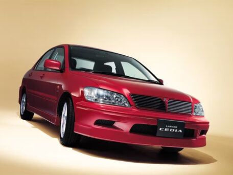 2001 Mitsubishi Lancer Cedia IX, чёрный, 350000 рублей - вид 3